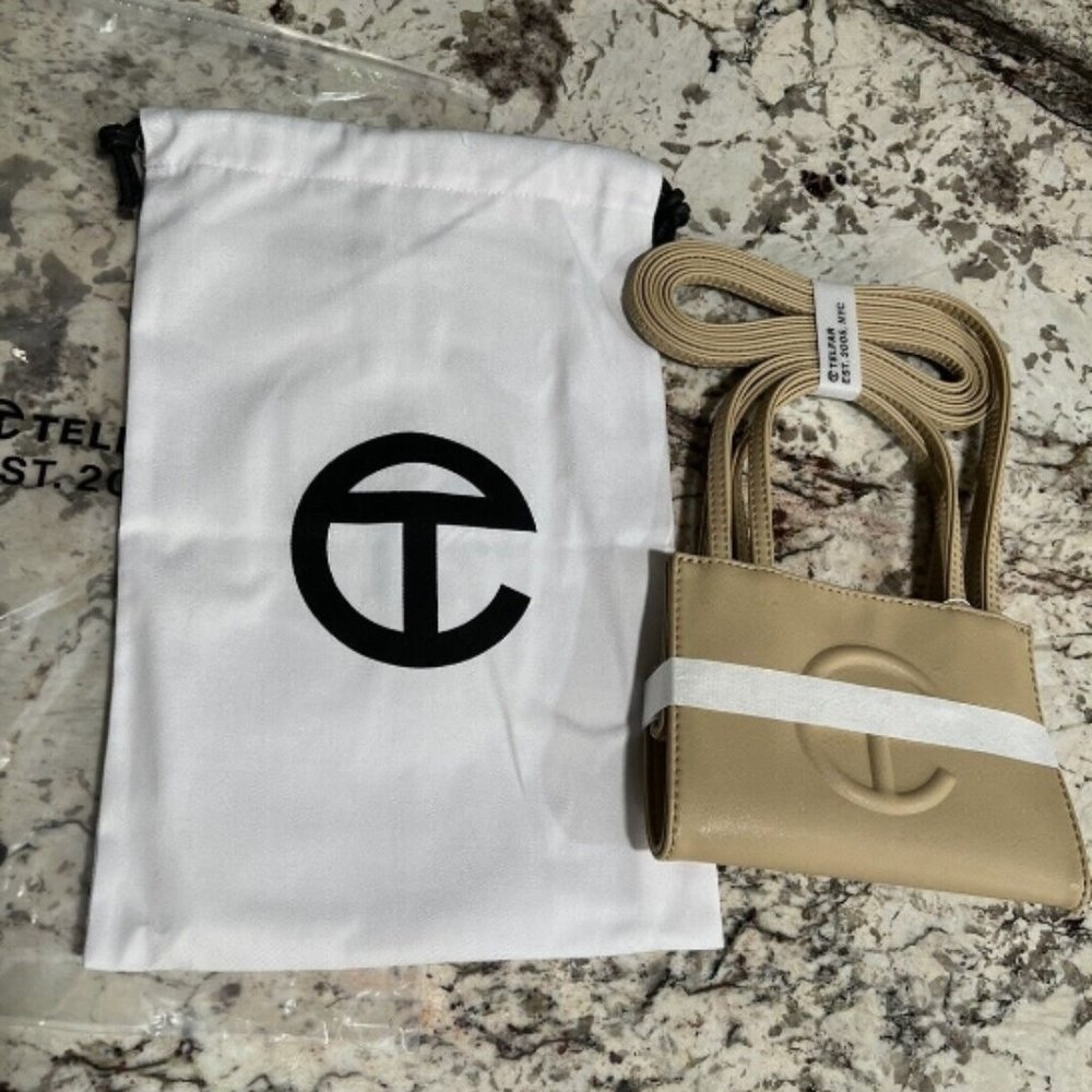 Telfar Women Cream Totes Bags Small